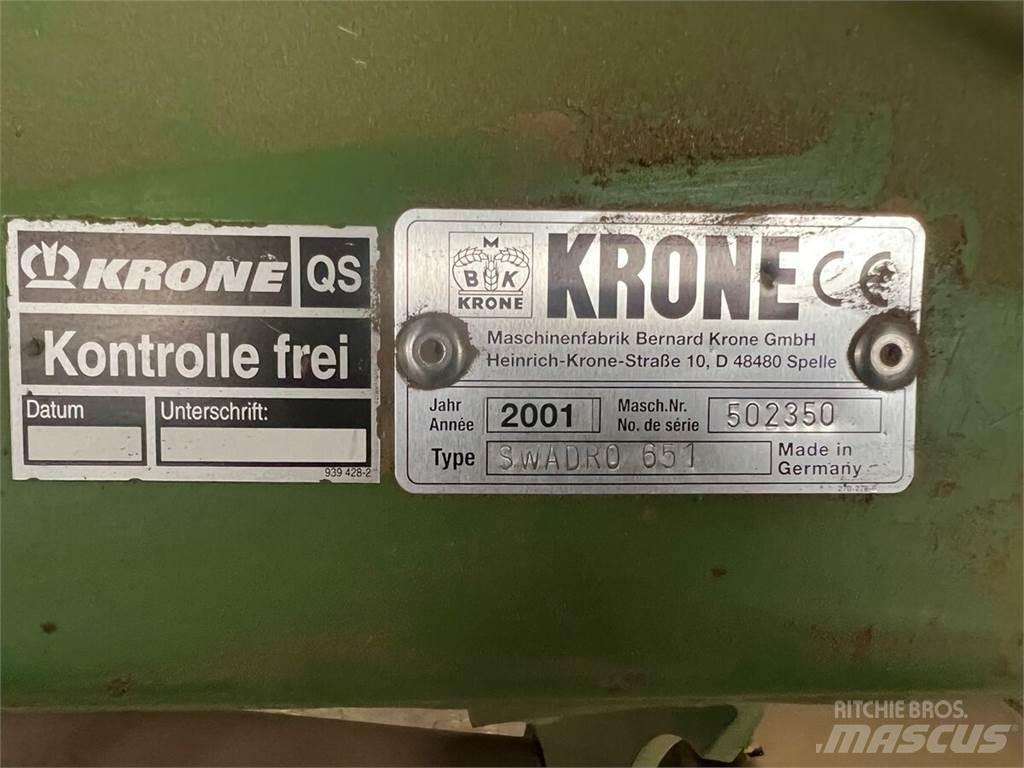 Krone Swadro 651 Валове
