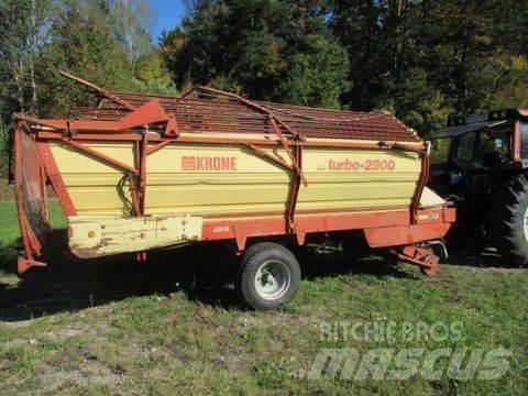 Krone Turbo 2900 Самотаварещи ремаркета