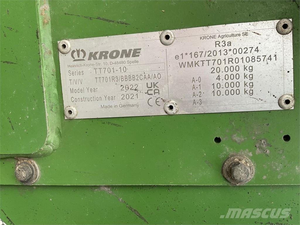 Krone TX 460 GL Самотаварещи ремаркета