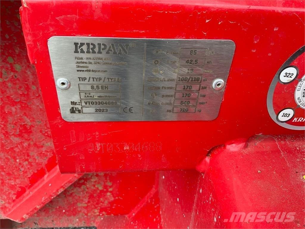Krpan 8.5 EH Чакръци/ Рудан