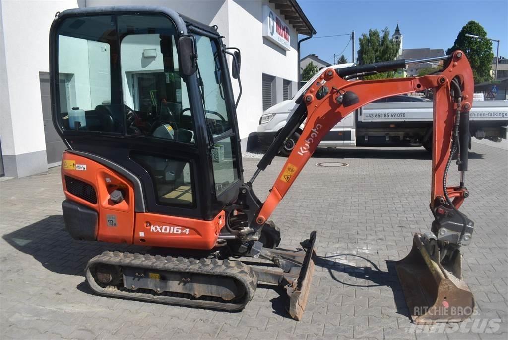 Kubota KX016-4 Мини екскаватори < 7 т