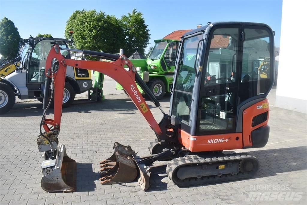 Kubota KX016-4 Мини екскаватори < 7 т