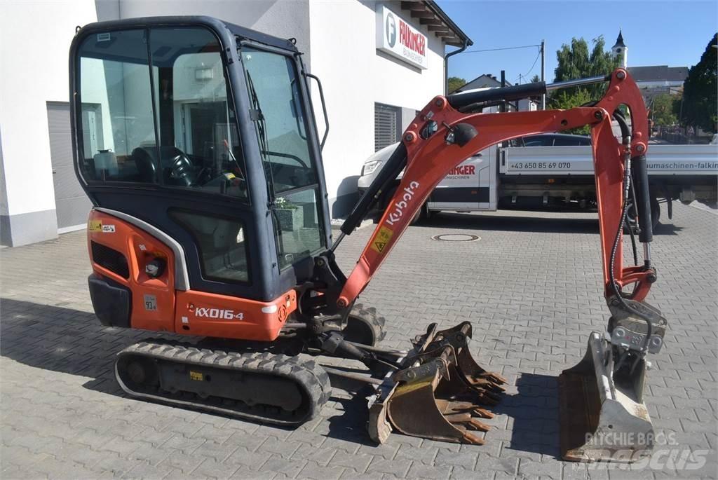 Kubota KX016-4 Мини екскаватори < 7 т