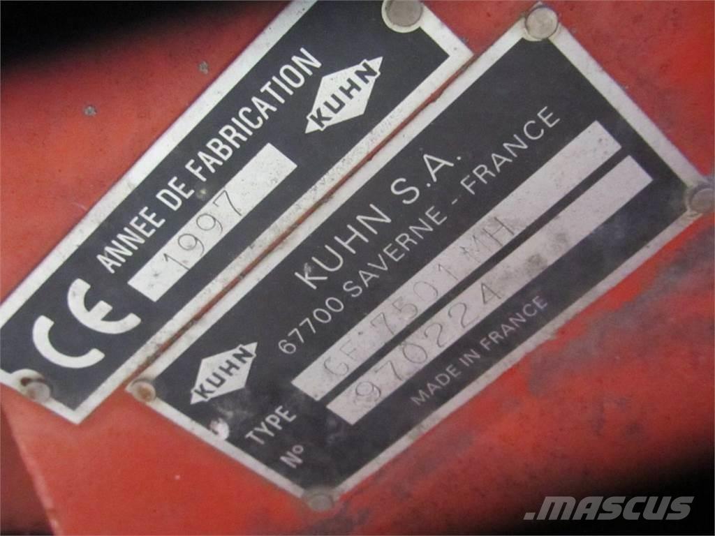 Kuhn GF 7501 MH Гребла и сенообръщачки