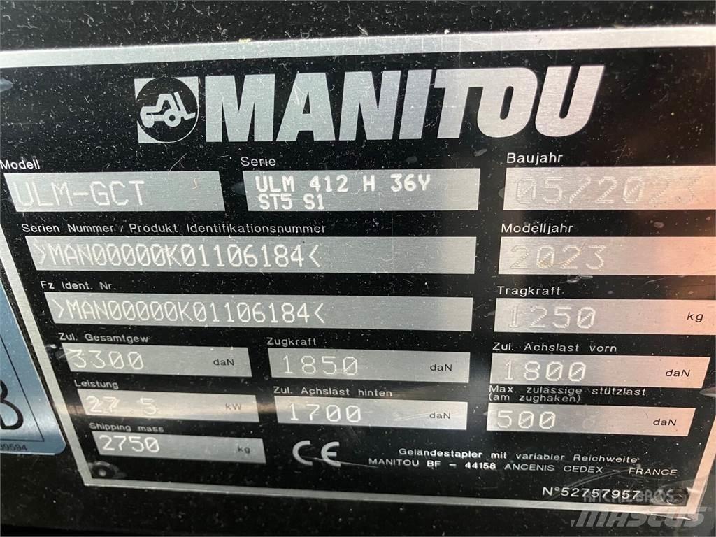 Manitou ULM 412 H Телескопични товарачи