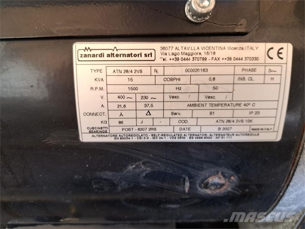 Mase 15 kVA Други машини за животновъдство и аксесоари