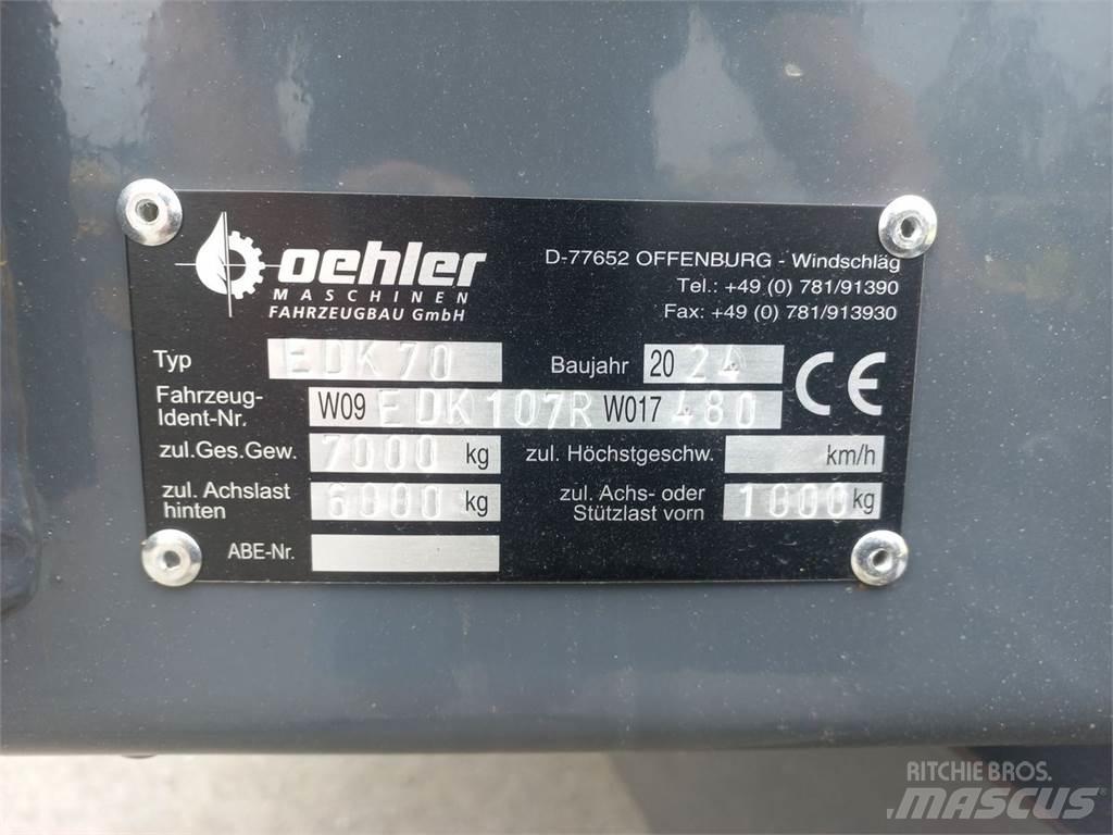 Oehler EDK 70 Ремаркета самосвални