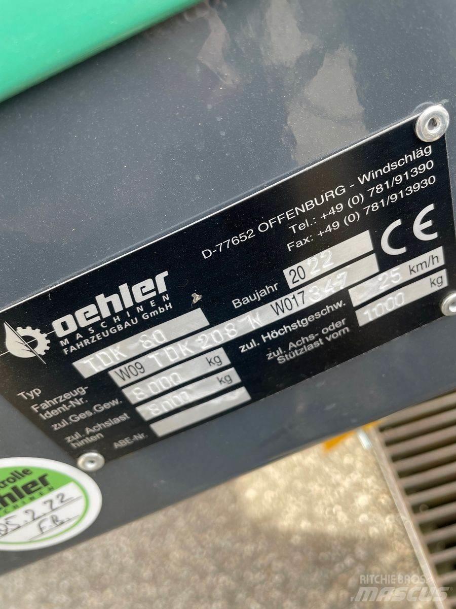 Oehler TDK 80 Ремаркета самосвални