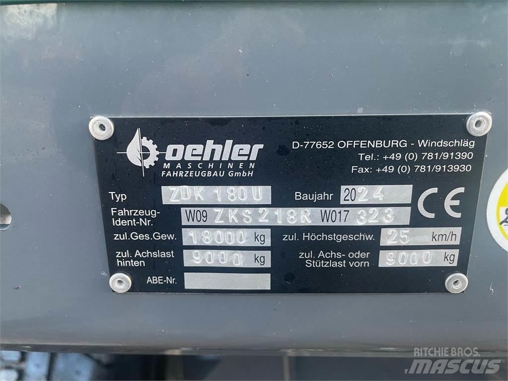 Oehler ZDK 180U Ремаркета самосвални