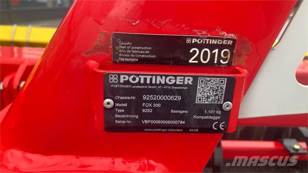 Pöttinger Fox 300 Дискови брани