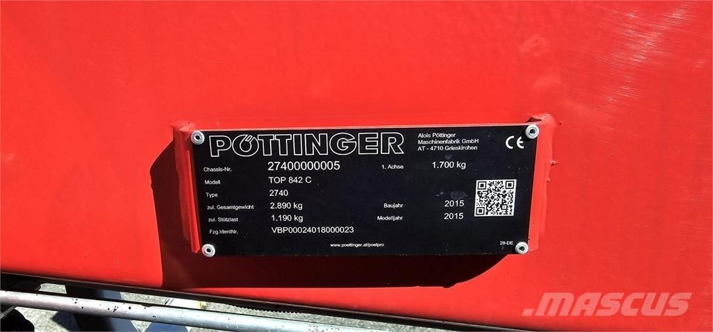 Pöttinger TOP 842C Валове
