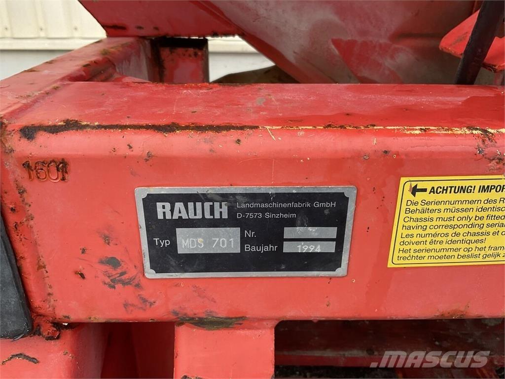 Rauch MDS 701 Други машини за торене и аксесоари