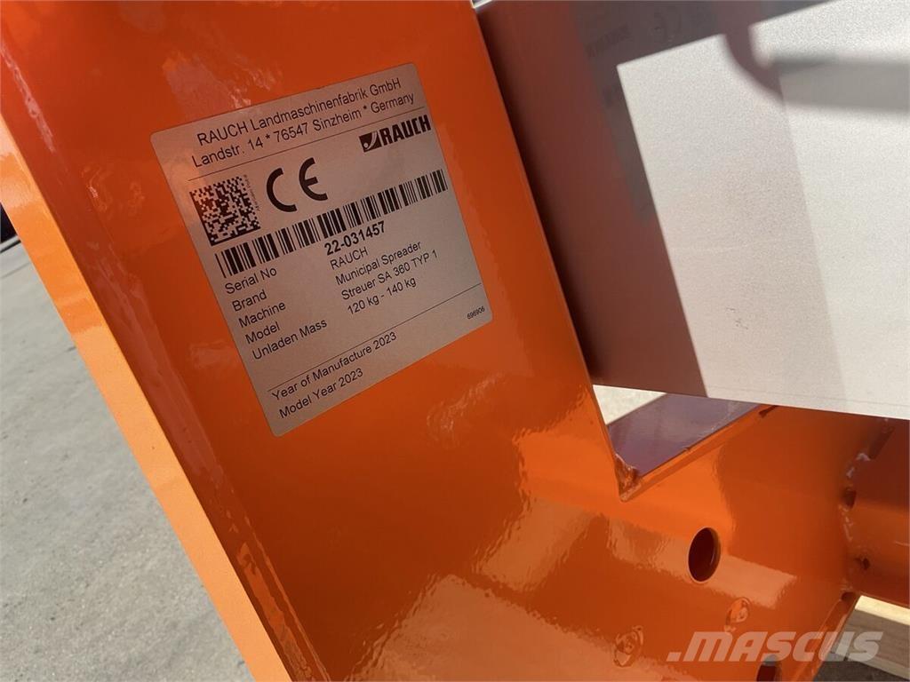 Rauch SA 360 Поддръжка - Други