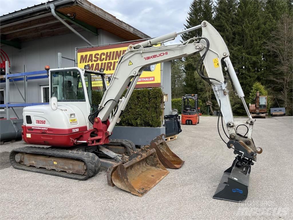 Takeuchi TB 260 Мини екскаватори < 7 т