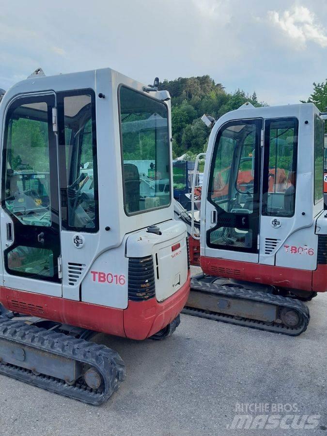 Takeuchi TB016 H Мини екскаватори < 7 т