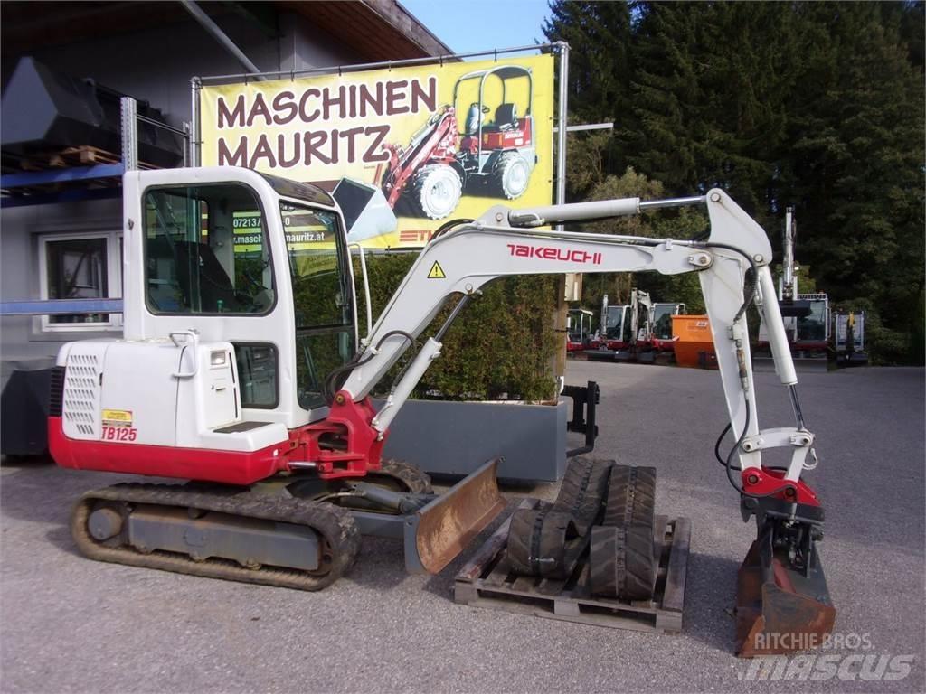 Takeuchi TB125 Мини екскаватори < 7 т