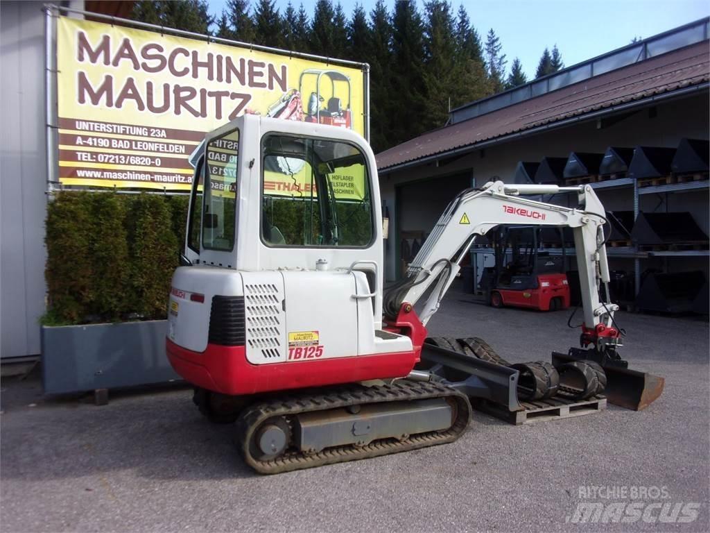 Takeuchi TB125 Мини екскаватори < 7 т