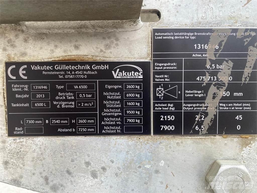  Vakutec VA 6500 Цистерни за цимент