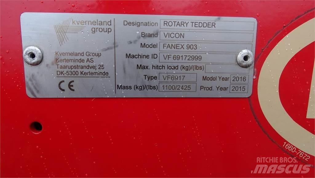 Vicon Fanex 903 Гребла и сенообръщачки