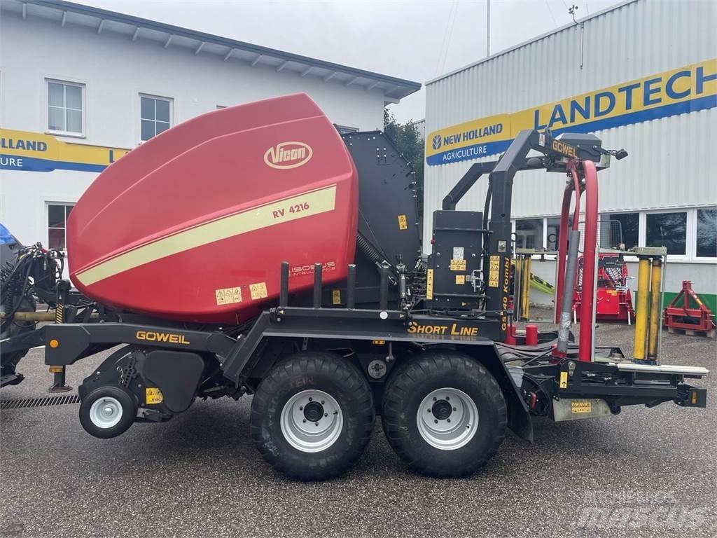 Vicon RV 4216 SC 14 Сламопреси за кръгли бали
