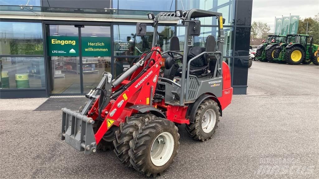 Weidemann 1160 Челни товарачи и багери