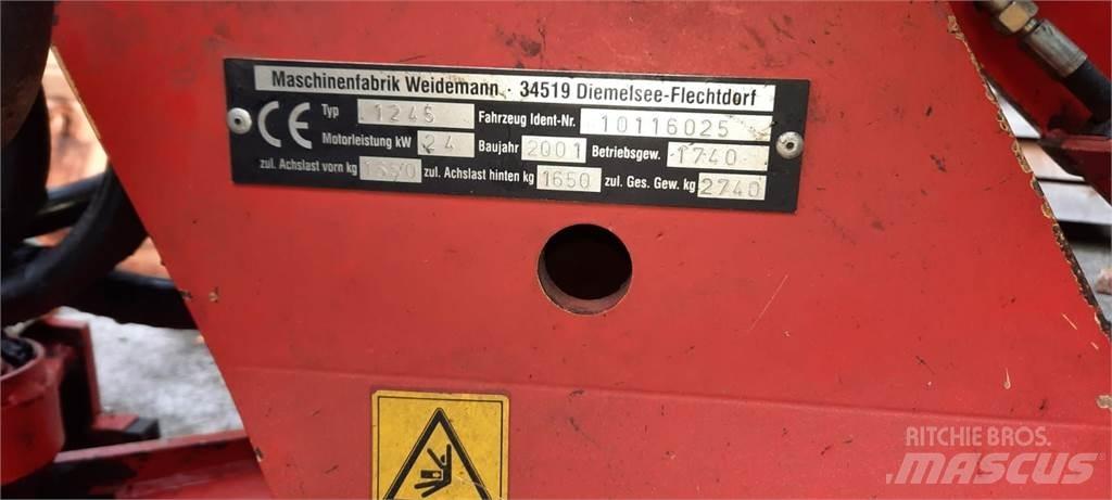 Weidemann 1245 Челни товарачи и багери