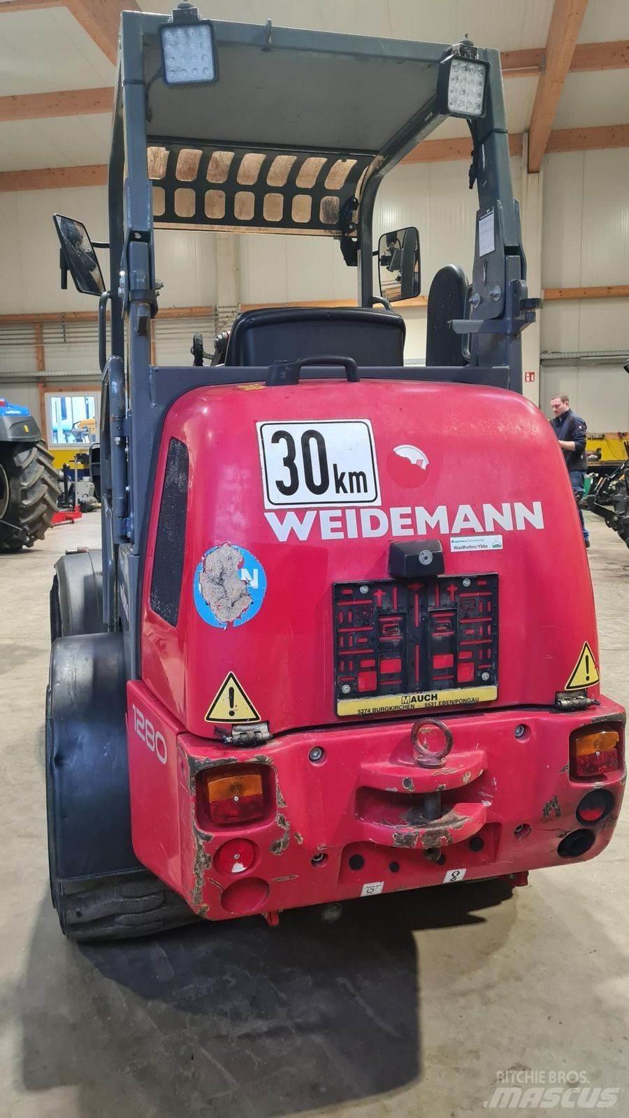 Weidemann 1280 Челни товарачи и багери