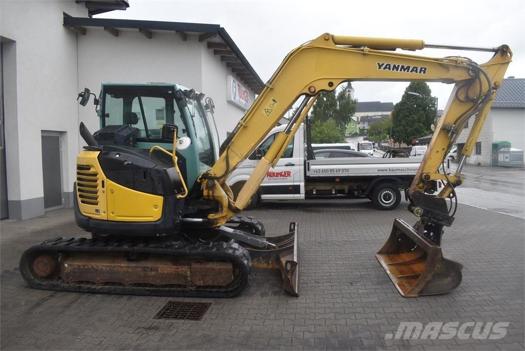 Yanmar VIO80-1A Мини екскаватори < 7 т