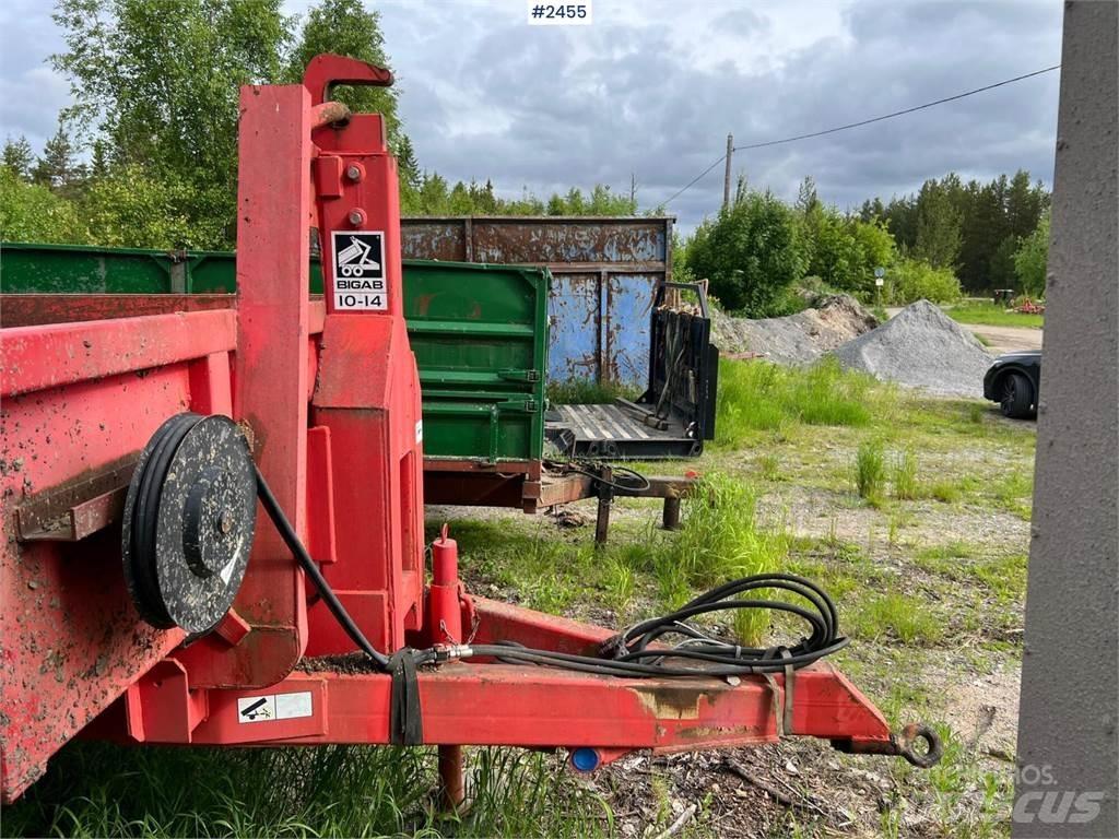 Bigab VV 10-14 Ремаркета със скипов подемник