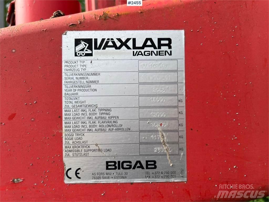 Bigab VV 10-14 Ремаркета със скипов подемник