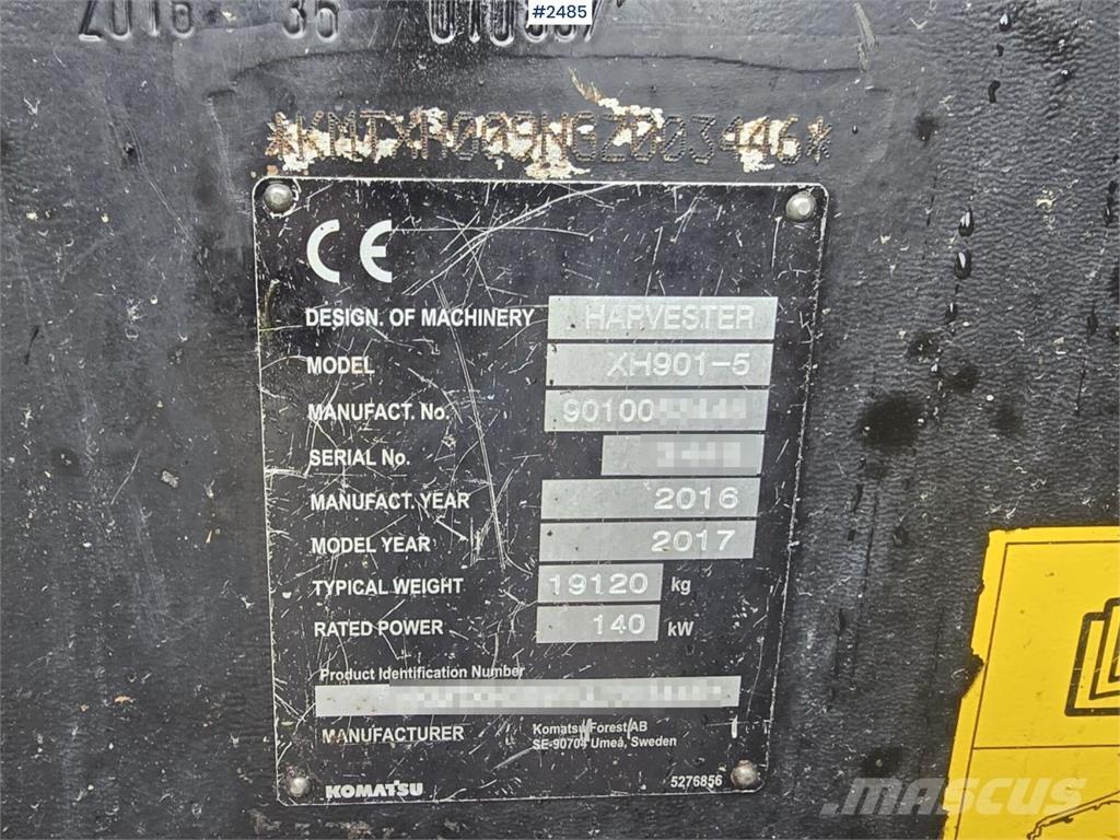 Komatsu HX 901-5 Харвестери