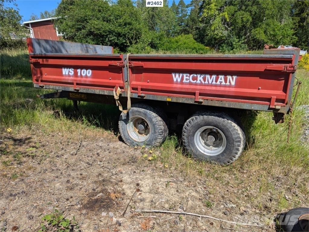 Weckman WS100 Ремаркета със скипов подемник