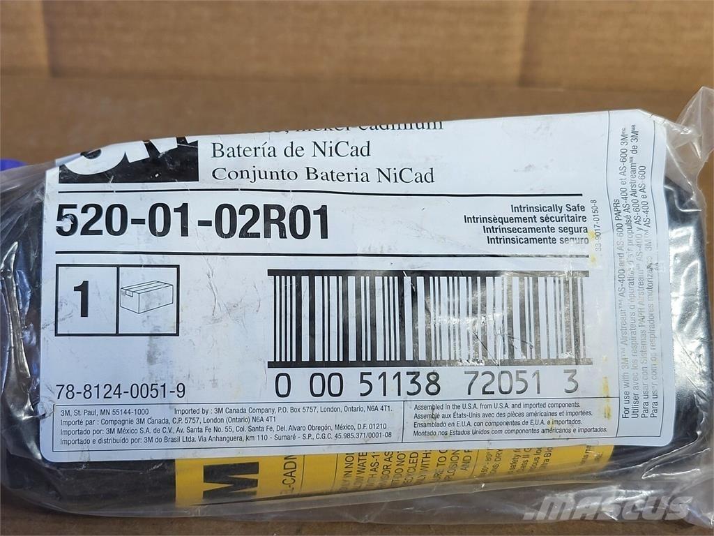  3M 520-01-02R01 Батерии