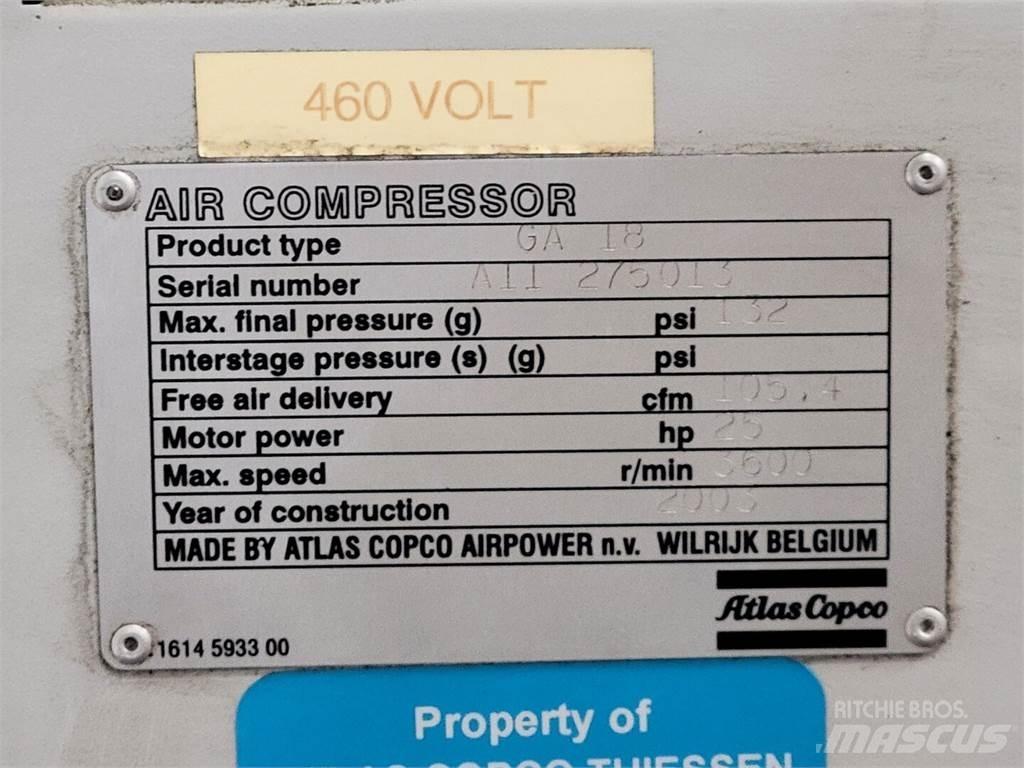 Atlas Copco GA18 Компресори