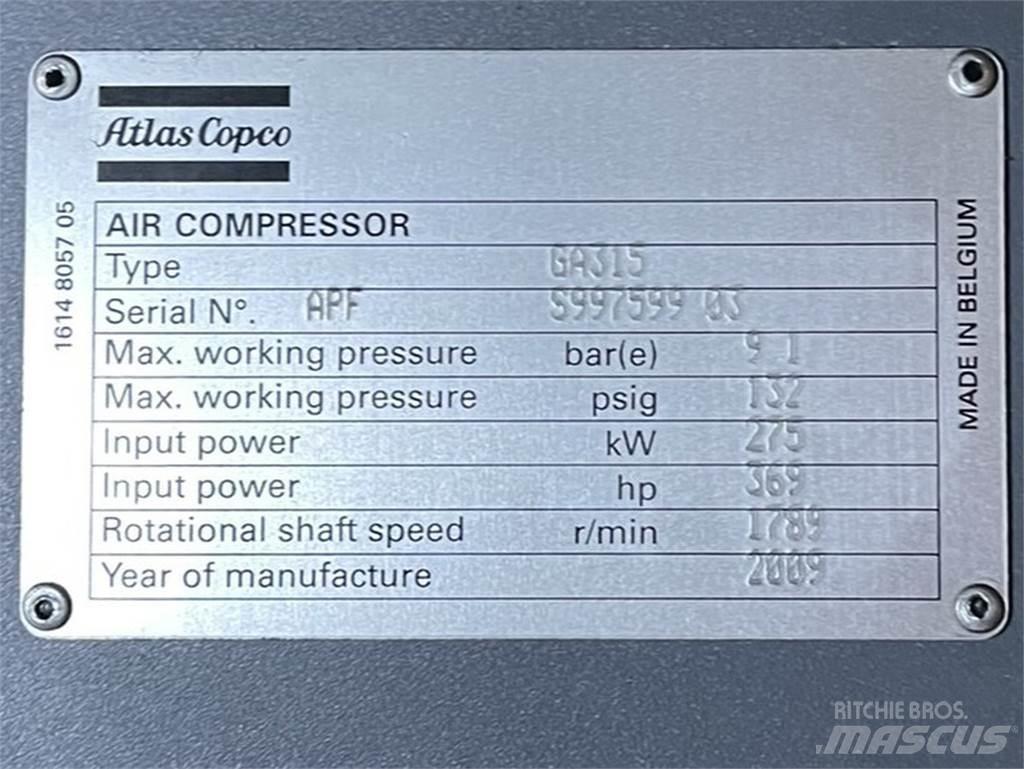 Atlas Copco GA315 Компресори