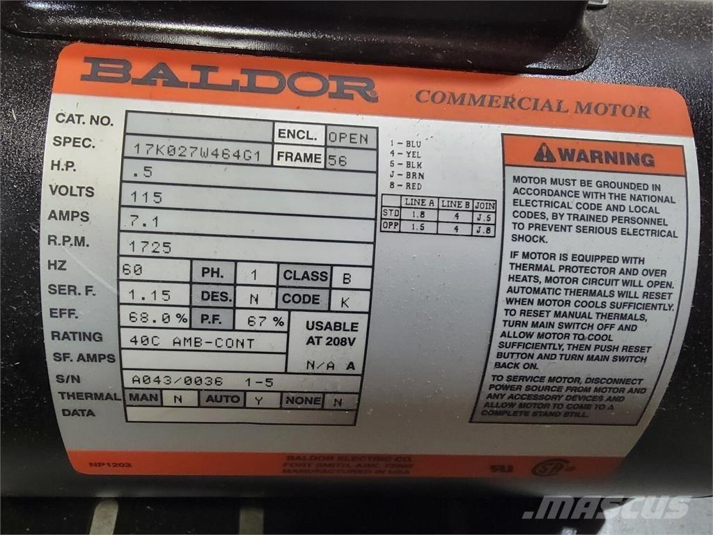 Baldor 17K027W464G1 Индустриални двигатели