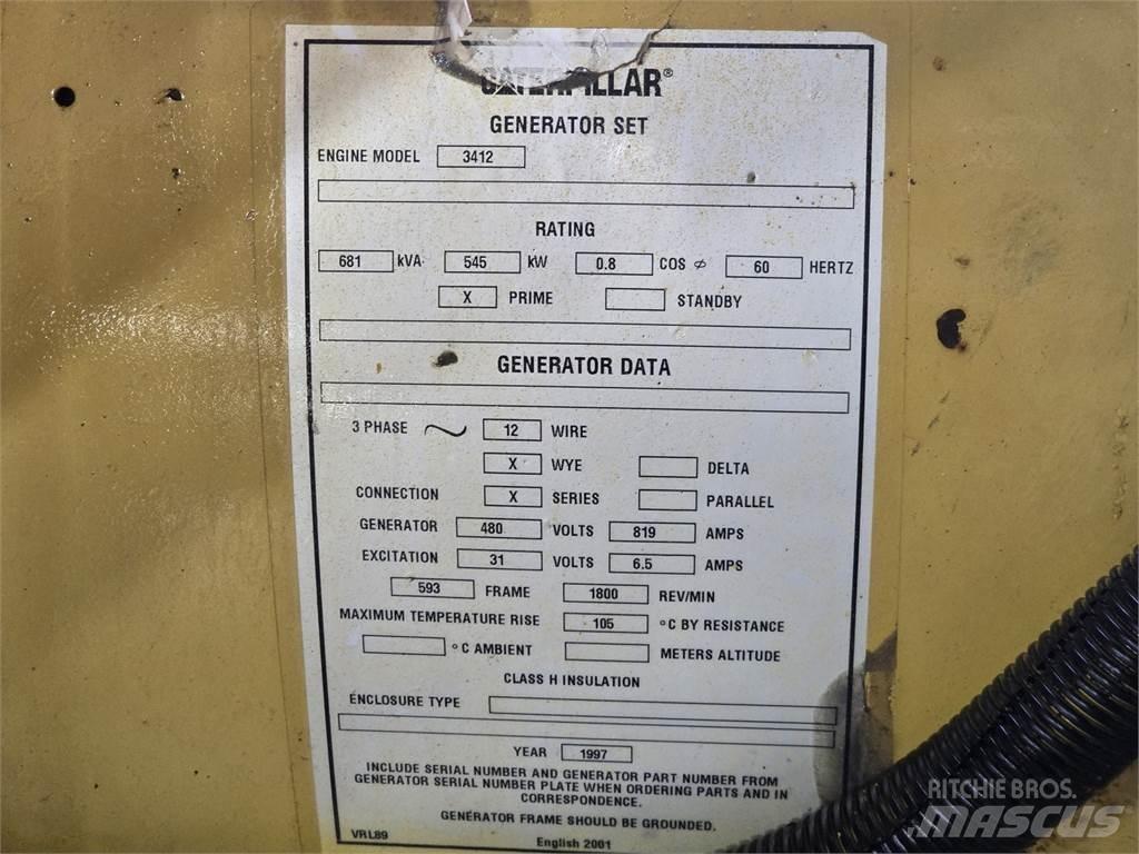 CAT 3412 Дизелови генератори
