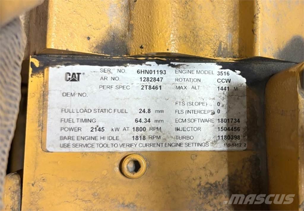 CAT 3516B Дизелови генератори
