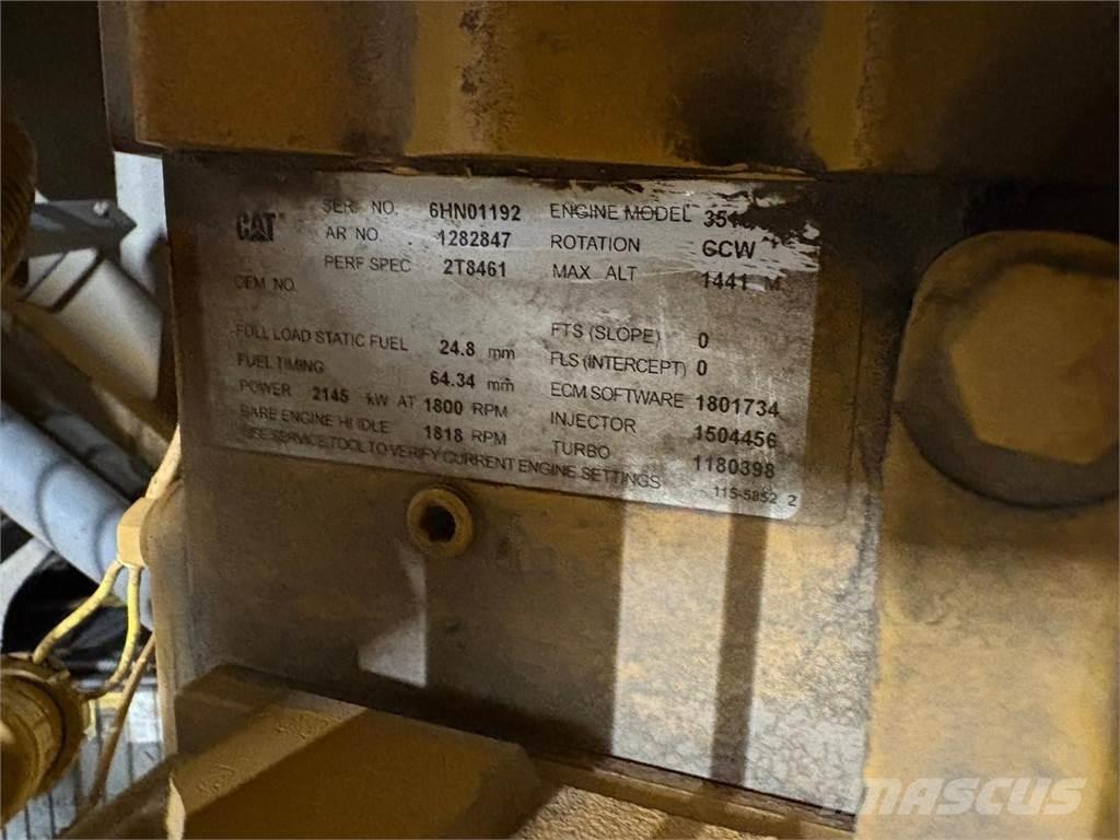 CAT 3516B Дизелови генератори
