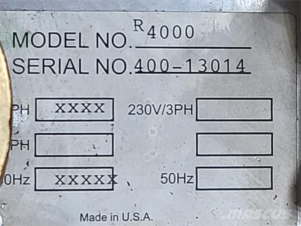  DYNAFLUX R4000 Оборудване за отопление и размразяване