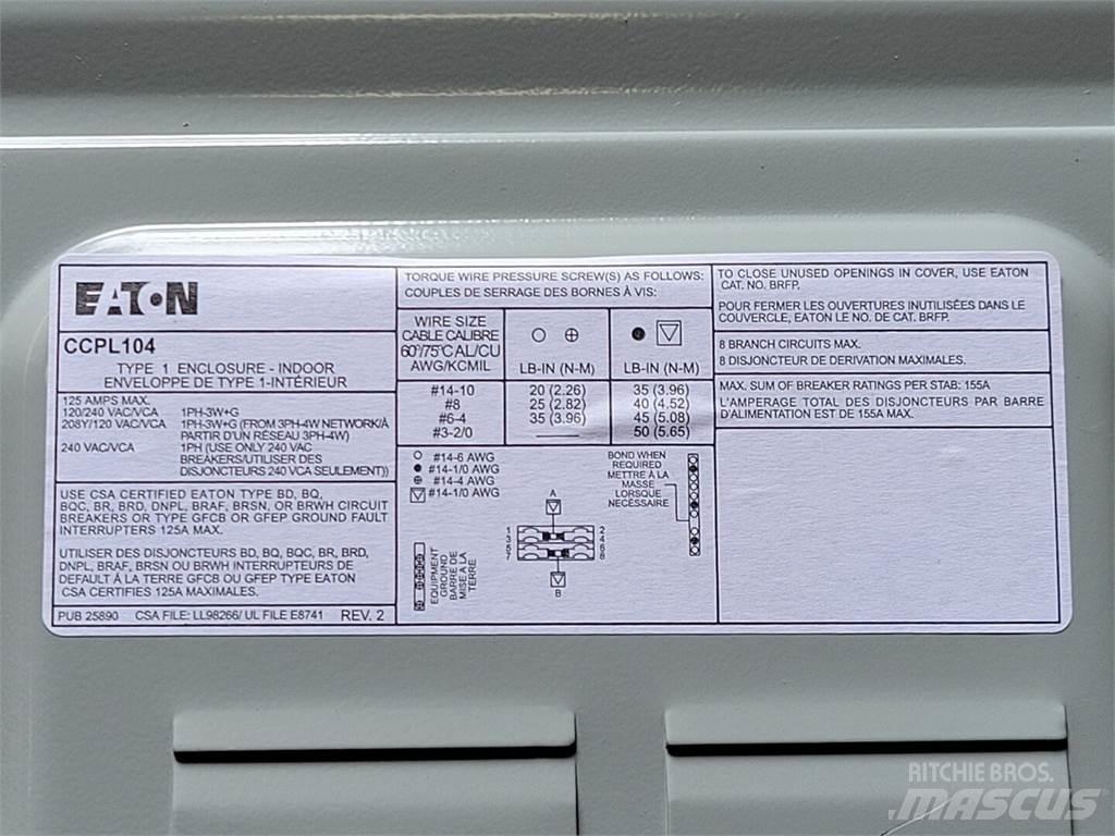 Eaton CCPL104 Строителство - Други