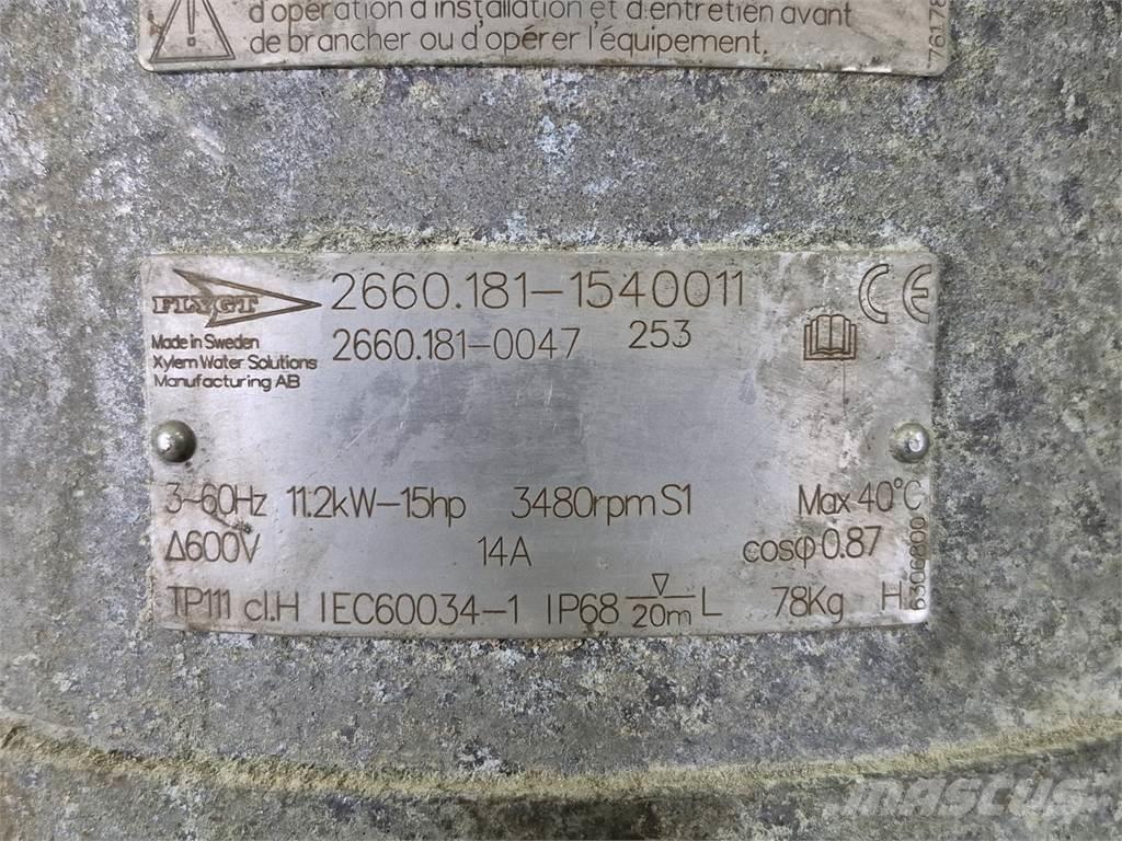 Flygt 2660-181 Водни помпи
