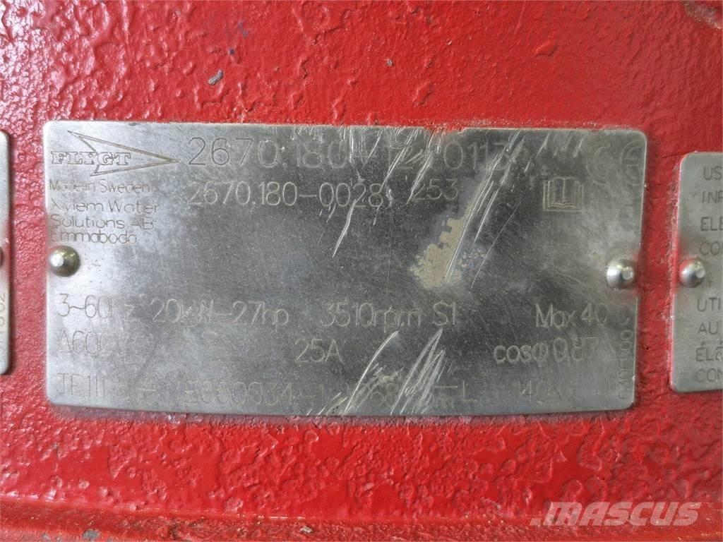 Flygt 2670-180 Водни помпи
