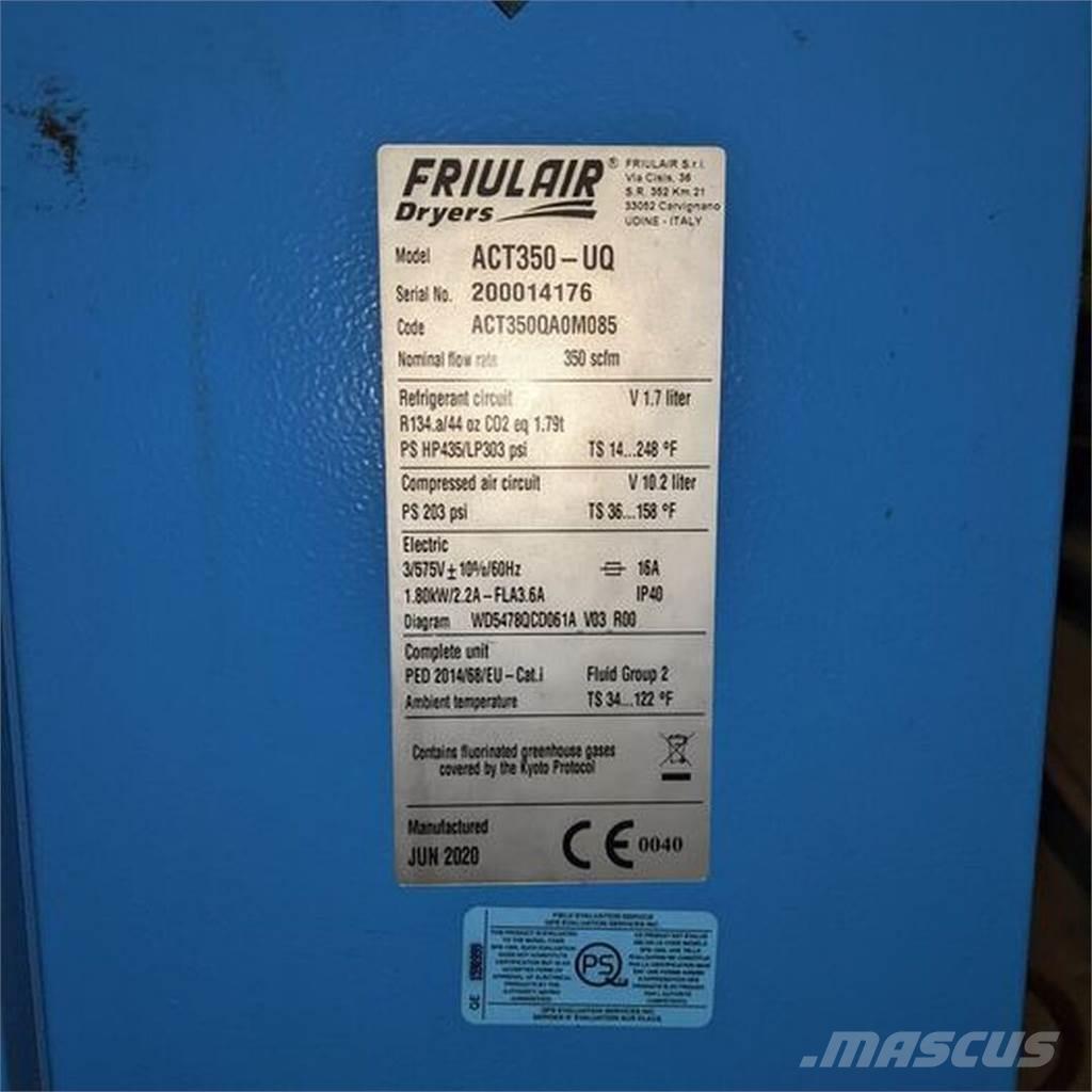  FRIULAIR ACT350-UQ Сушилни с въздух под налягане