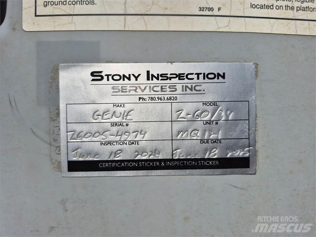 Genie Z-60/34 Съчленени стрелови подемници