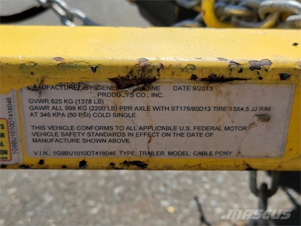  GMP Cable Pony Други ремаркета