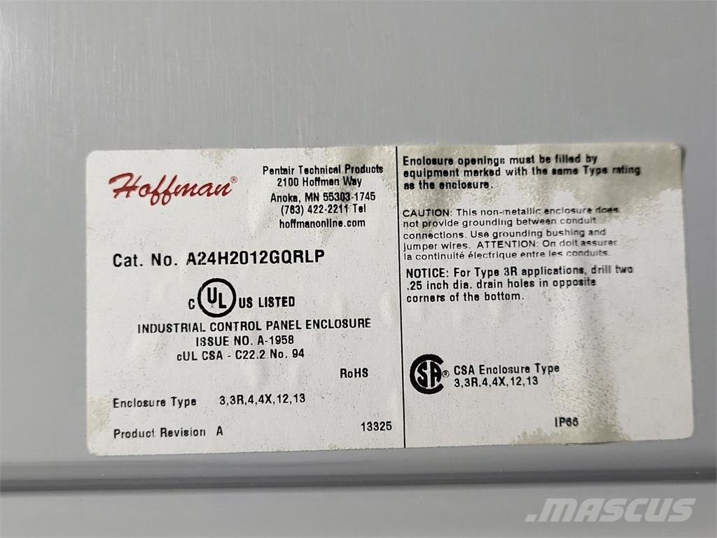 Hoffman A24H2012GQRLP Строителство - Други