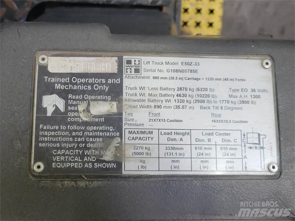 Hyster E50Z-33 Строителство - Други