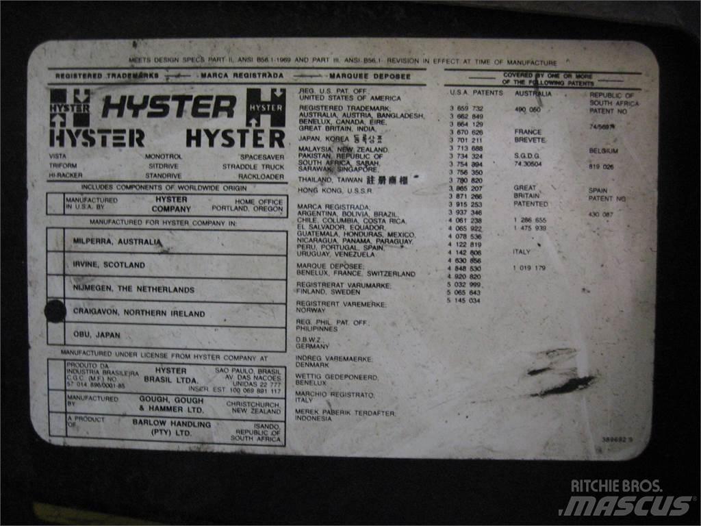 Hyster H60XM Строителство - Други
