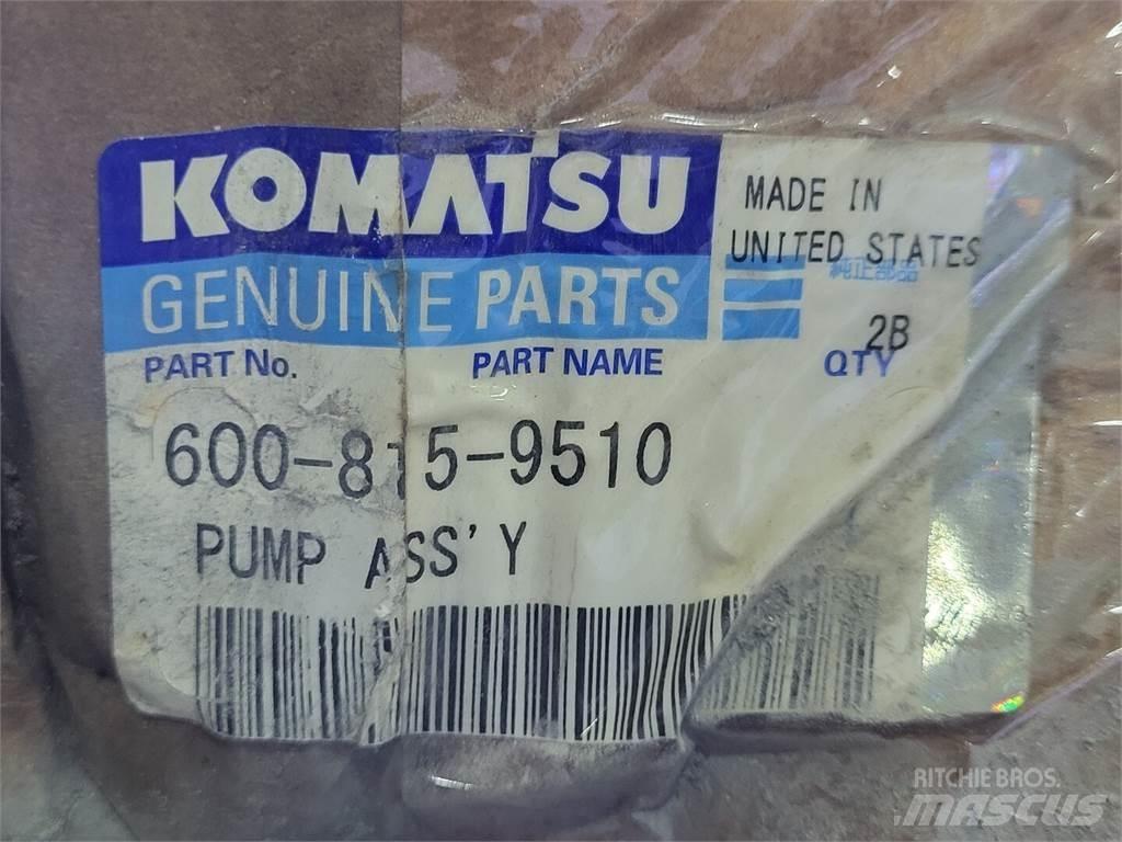 Komatsu 600-815-9510 Водни помпи
